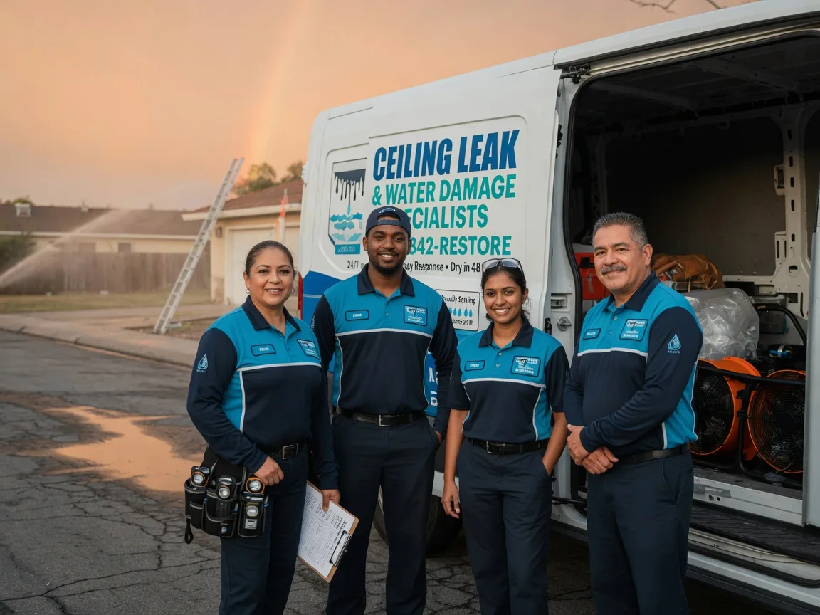 Ceiling Leak Cleanup company in Robert, LA