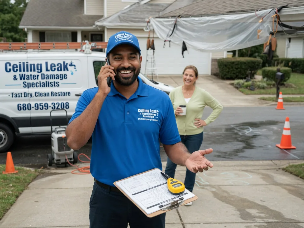 Ceiling Leak Cleanup Robert, LA FAQs