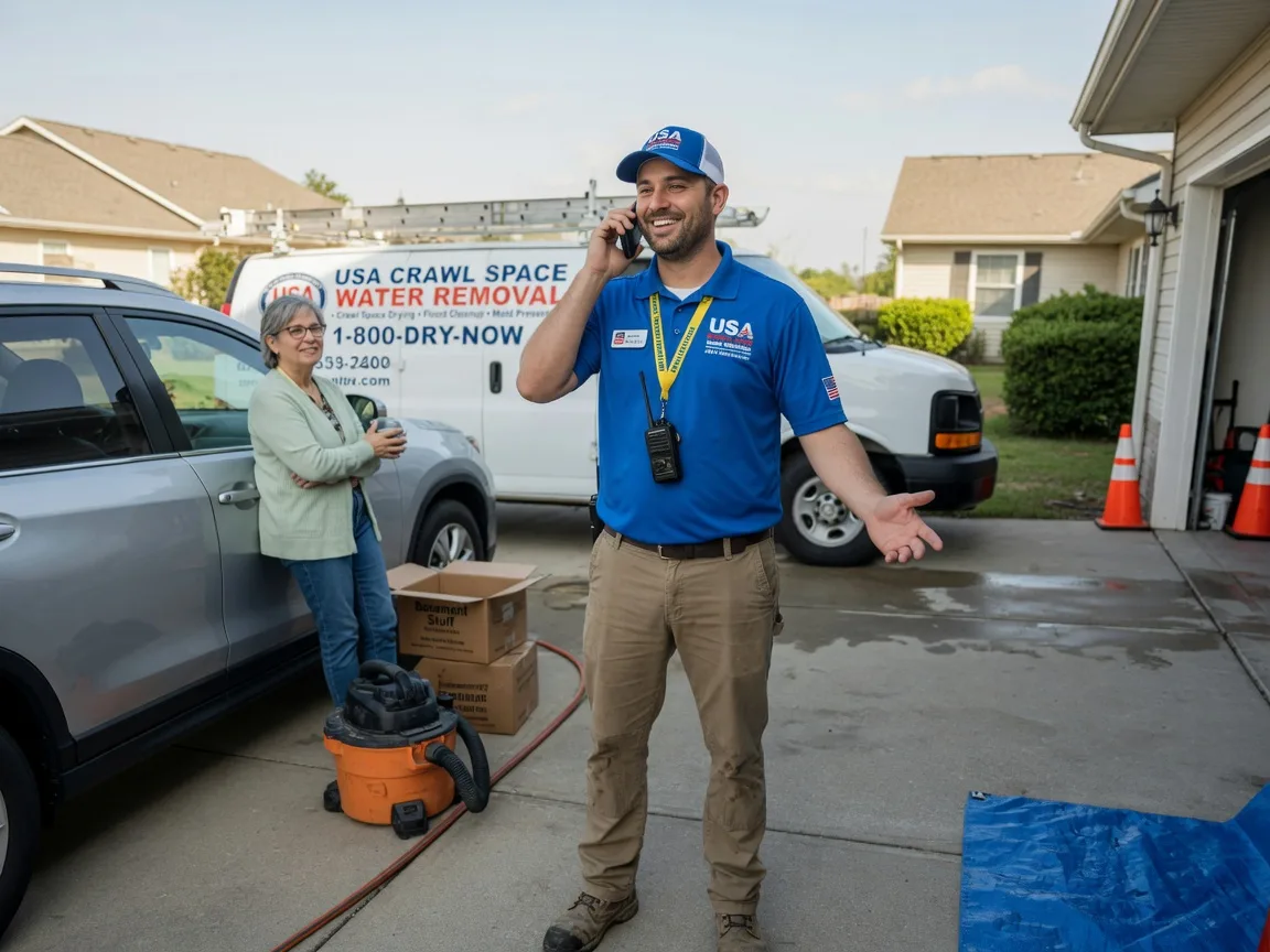 Crawl Space Water Removal Robert, LA FAQs